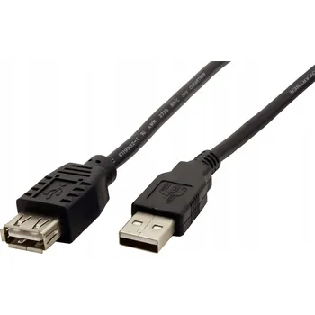 Datový kabel ROLINE USB 2.0 prodlužovací kabel A-A, M-F, 1,8m