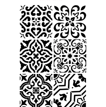 Šablona plastová pro kreativní tvoření - A4 - C73