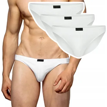 Atlantic pánské slipy 3BMP-230 bílé 3ks vel. L