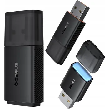 Síťový prvek USB síťová karta Baseus BS-OH170 650 Mb/s 5 GHz - černá