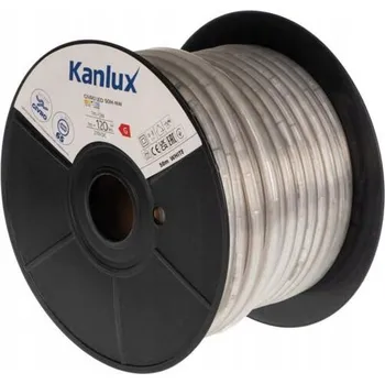 LED páska Světelný had Kanlux GIVRO LED 50M-WW, bílá barva, 50 metrů