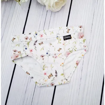 Kalhotky Kulišárny DÍVČÍ kalhotky FLOWERS Varianta: 1 ks, VELIKOST: 104-110