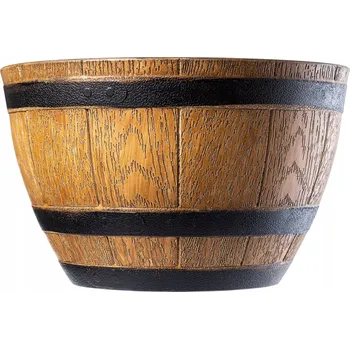 Květináč Plast Květináč Kadax béžový 33 cm x 33 x 20,5 cm