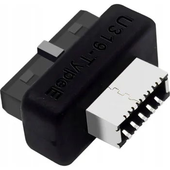 USB hub Adaptér předního panelu USB 19PIN na USB 3.0