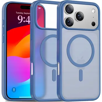 Pouzdro na mobilní telefon Zadní Kryt Erbord Apple iPhone 17 Pro modrý