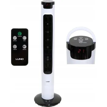 Domácí ventilátor Sloupový ventilátor Lund 66842 bílý