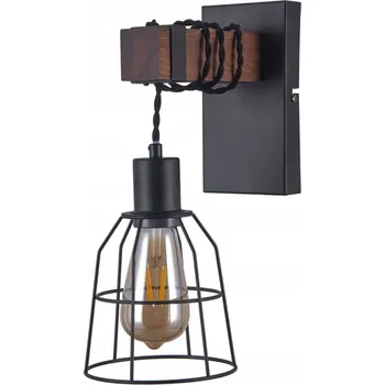 Nástěnné svítidlo Nástěnné svítidlo Italux černé E27 40 W