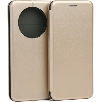 Pouzdro na mobilní telefon POUZDRO s klopou pro Realme 12 4G, zlaté