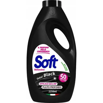 Prací gel Tekutý prací prostředek na černé prádlo Soft 2,25 l