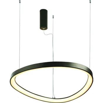 ACA Lighting závěsné svítidlo LED 33W CCT 3000lm HARMONY černá, hliník IP20 BR97LEDP40BKCCT