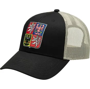 Kšiltovka FAN Pánská kšiltovka CZECH Trucker černá