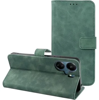 Pouzdro na mobilní telefon Pouzdro s klopou Partner pro Xiaomi Redmi 13C zelené