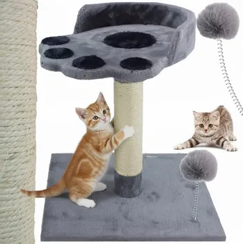 Vysoké škrabadlo, škrabací sloupek, věž K&M do 60 cm