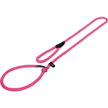 Vodítko pro psa Nobby FUN Royal Neon růžové lanové vodítko pro retrívry 170cm / 9mm