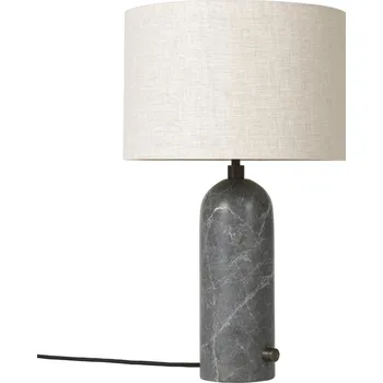 Lampička GUBI Mramorová stolní lampa Gravity 49 cm