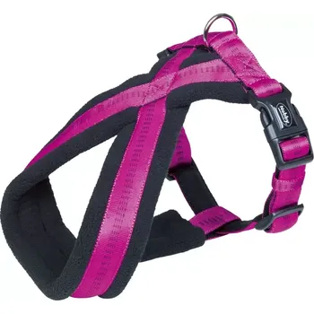 Postroj pro psa Nobby SOFT GRIP COMFORT postroj do X fialový M 45-70cm