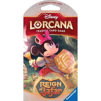 Sběratelská karetní hra Disney Lorcana: CH9 Reign of Jafar Booster Pack s obalem (1 Balíček) PŘEDOBJEDNÁVKA