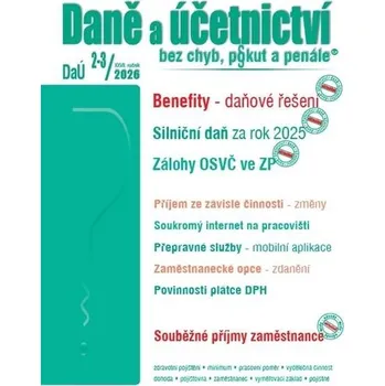 Daně a účetnictví bez chyb, pokut a penále 2-3/2026
