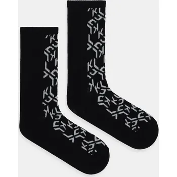 Pánské ponožky Ponožky Karl Lagerfeld Jeans 2-pack B1M47029 černá 99A, vel. ONE SIZE