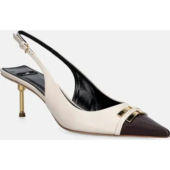 Dámské lodičky Kožené lodičky Elisabetta Franchi SA57L61E2.F14 béžová 01X, EUR 39