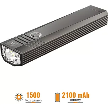 Svítilna Sofirn ST1 osobní svítilna, 1500 lumenů, s vestavěným akumulátorem (stylová EDC svítilna s teplotou 5000-6500K, kvalitní baterka od firmy Sofirn)