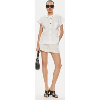 Pánská košile TWINSET Košile 241TT2194 Bílá Loose Fit 48