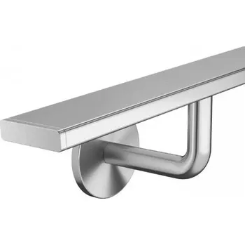 Zábradlí Hahn Steel Madlo z nerezové oceli 40x10mm komplet - model S111 Objednat v délce: 600mm