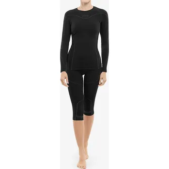 Dámské termoprádlo Dámské termoprádlo Viking Base Layer Gaja 3/4 Set - black