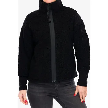 Dámská mikina Fleecová mikina dámská Didriksons Mella Full Zip 3 - black