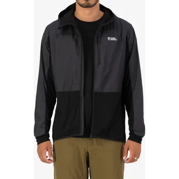 Cyklistická bunda Bunda na kolo Mons Royale Diversion Merino Wind Jacket - black