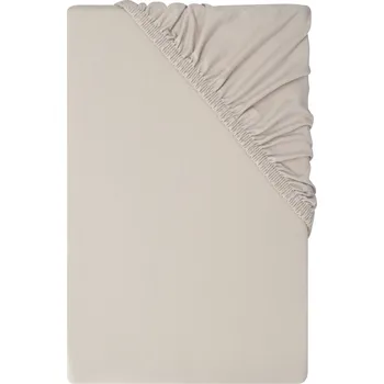 Prostěradlo LIVARNO® Žerzejové napínací prostěradlo, 90–100 x 200 cm (béžová)