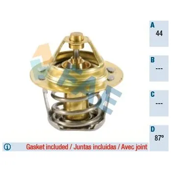 Těsnění motoru Termostat, chladivo FAE 5204187