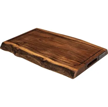 Kuchyňské náčiní Prkénko na krájení ESSENTIALS 45 x 30 cm, hnědá, dřevo, Forged