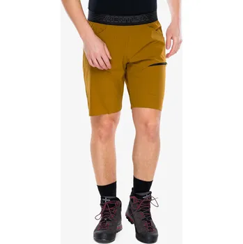 Pánské kraťasy Outdoorové kraťasy Montura Rise Bermuda - bronze brown/sunny lime