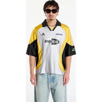 cyklistický dres Dres adidas x Brain Dead Fb Jersey Silver Metallic XXL