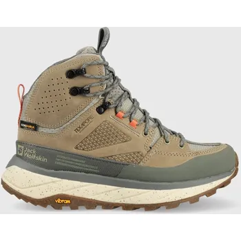 Dámská zimní obuv Boty Jack Wolfskin Terraquest Texapore Mid 4056391 zelená 97X, EUR 40