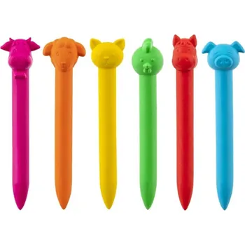 Kresba SMT Creatoys s.r.o. Plastové voskovky Zvířata 6ks