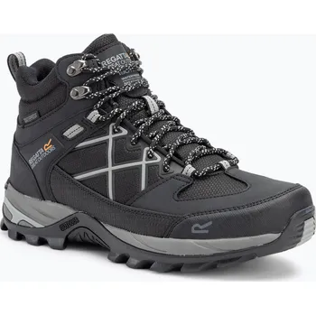 Pánská treková obuv Pánské trekové boty REGATTA Samaris III black/granite