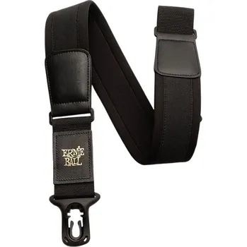 Kytarový popruh Ernie Ball Comfort Polylock Regular Neoprene Black Kytarový pás