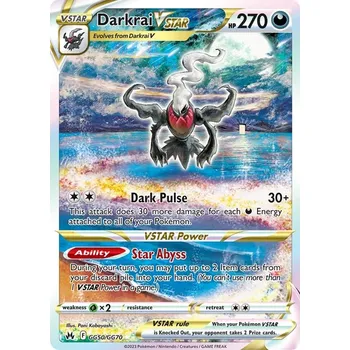 Karetní hra Darkrai VSTAR GG50/GG70 - Crown Zenith