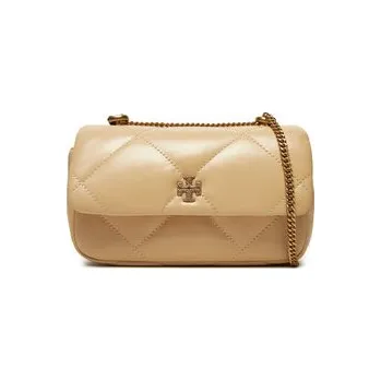 Kabelka Kabelka Tory Burch Kira Diamond Quilt Pave Mini Flap Bag 161913 Béžová OS