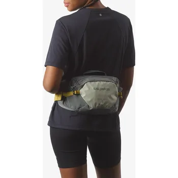 Outdoorové zavazadlo Ledvinka Salomon Trailblazer Belt - sedona sage/seagrass/cress