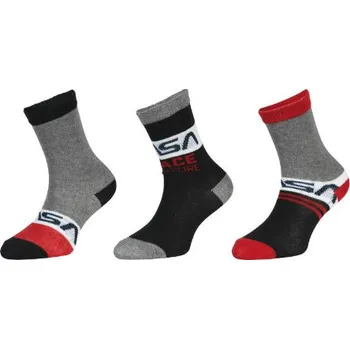 3PACK dětské ponožky NASA vícebarevné (39133/red) 27/30 Možnost vrácení zboží ZDARMA do 120 dnů!
