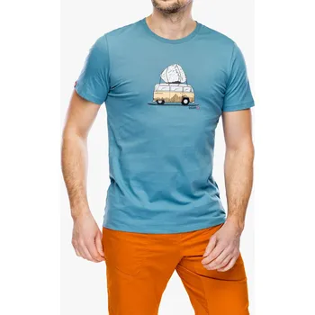 Pánské tričko Lezecké triko Ocun Classic T Bus-Stone - blue hydro