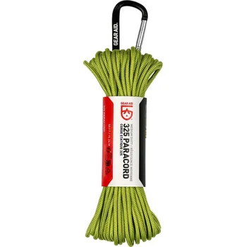 Horolezectví Lanko GearAid 325 Paracord 15m Multipurpose - nav green