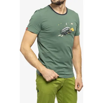 Pánská móda Bavlněné tričko Ocun Classic T Organic Magic Bus - green duck