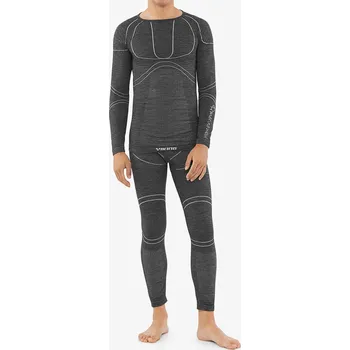 Pánské termoprádlo Funkční prádlo Viking Base Layer Lan Pro Set - dark grey/light grey