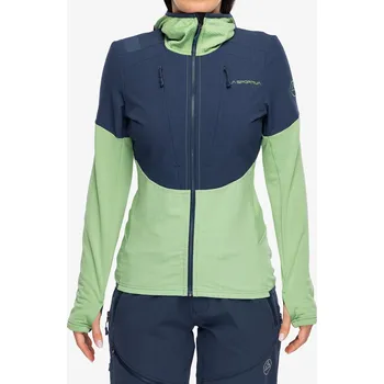 Dámská móda Dámská mikina La Sportiva Session Tech Hoody - night sky/aspen green