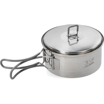 Outdoor vaření Hrnec Esbit Outdoor Pot 1100 ml - stainless steel