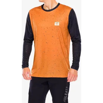 cyklistický dres Cyklistická mikina Leatt Jersey MTB Enduro 4.0 - rust